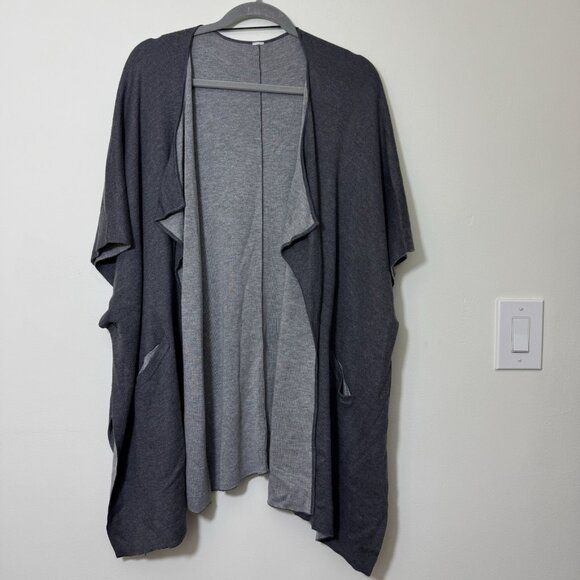 LULULEMON- After Asana Wrap Convertible Scarf Shawl Cardigan Cashmere Bamboo - Picture 3 of 10